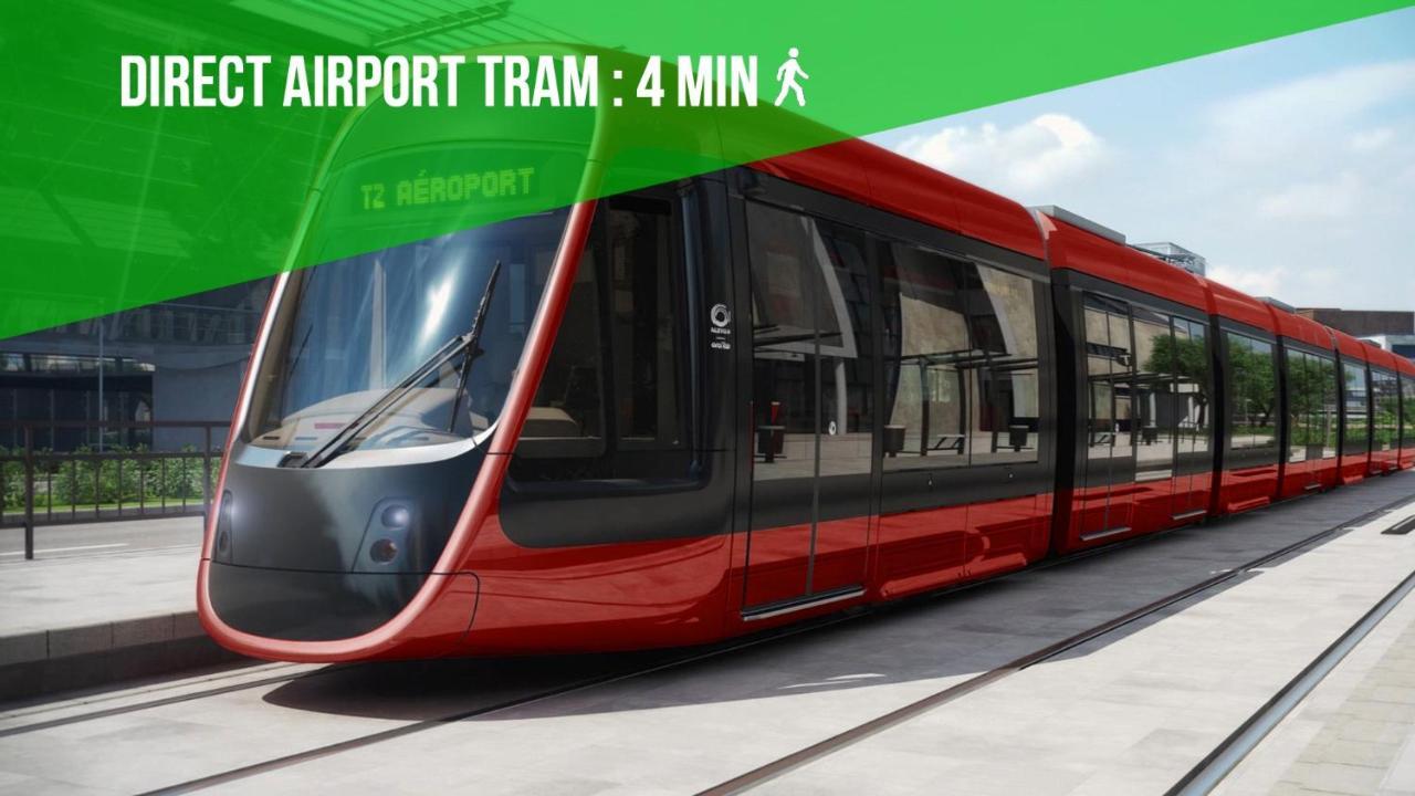 Beach - Kitchen - Wifi - Air Conditioning - Center - Tram Nice Dış mekan fotoğraf